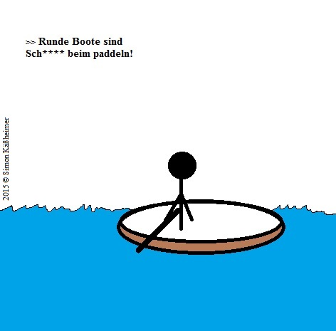 Cartoon: Runde Boote 1