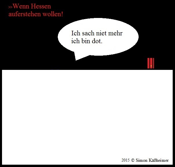 Cartoon: Auferstehender Hesse 1