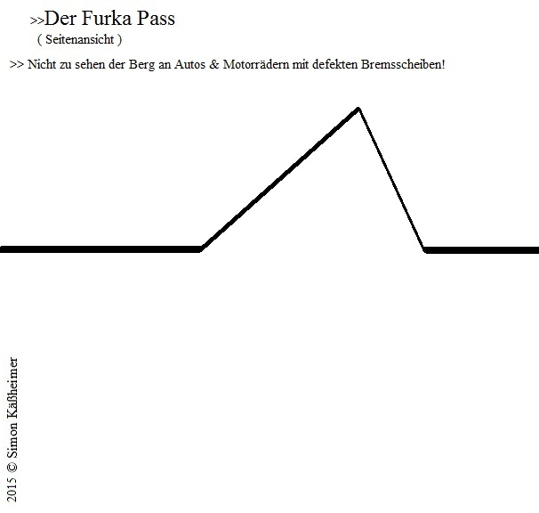 Cartoon: Der Furka Pass 1