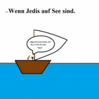 Jedis auf See