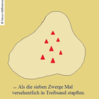 7 Zwerge im Treibsand
