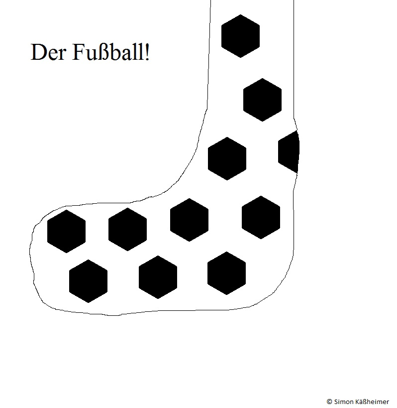 Cartoon: Der Fußball 1