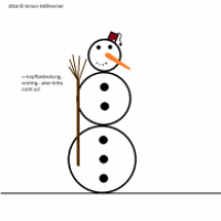 Schneemannbaulektion III