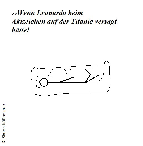 Cartoon: Leonardos falscher Akt 1