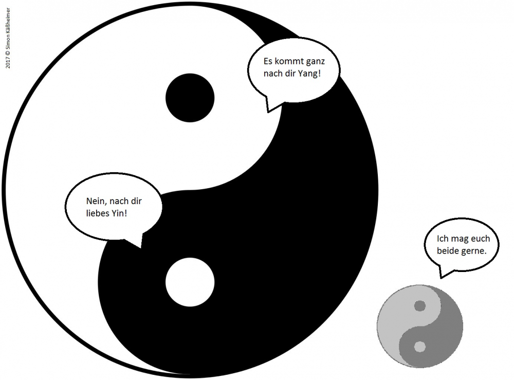 Cartoon: Harmoniestreit des Nachwuchses wegen! ;-) 1