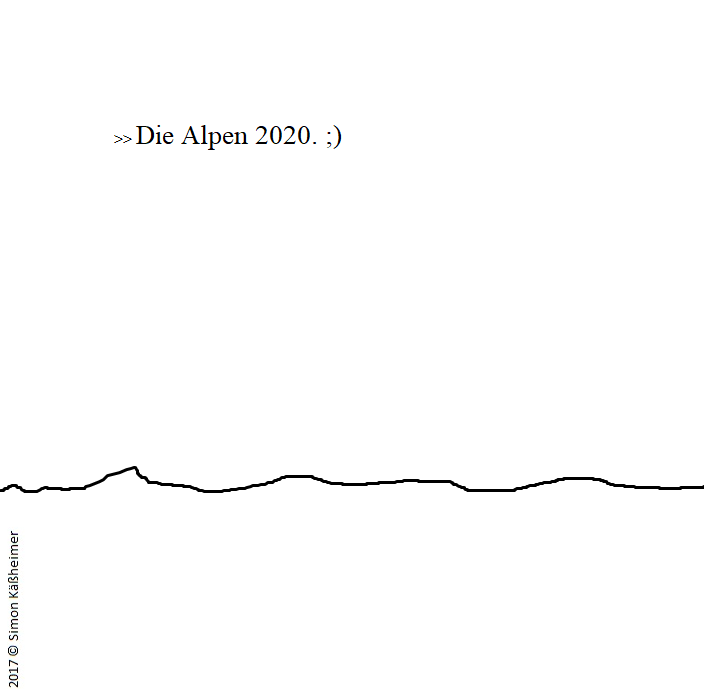 Cartoon: Alpen 2020 1