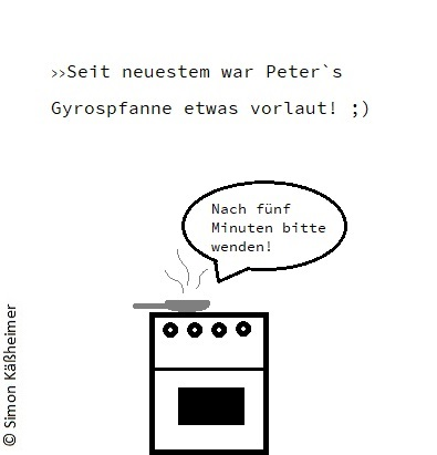 Cartoon: Peter`s Gyros 1