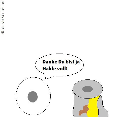 Cartoon: Im Toilettenraum - unendliche Saugkraft. ;) 1
