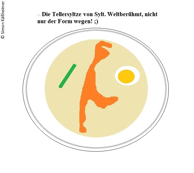 Cartoon: Sylter Abendessen 1