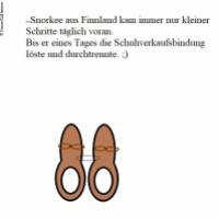 Schuh Schuh Schuhbindung