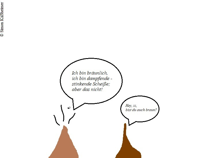 Cartoon: Nazimist ääh Scheiße. ;) 1