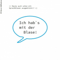 Sprechblase/n