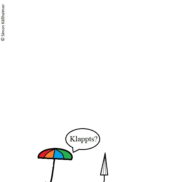 Cartoon: Schirme. ;) 1