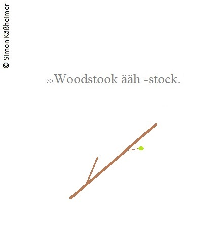 Cartoon: Woodstick eigentlich. ;) 1