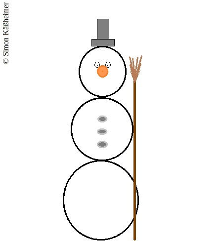 Illustration: Schneemann 1