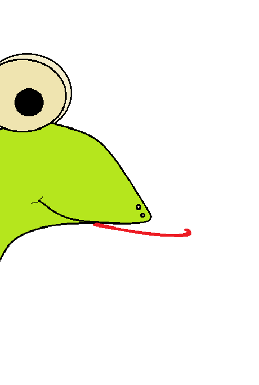 Concept Art / Character Design: Froschskizze 1
