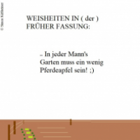 Weisheiten Früher