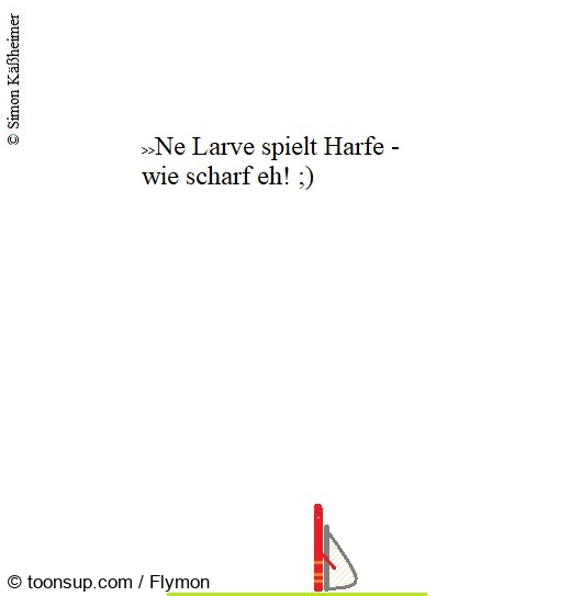Cartoon: 'Ne Larve ... 1