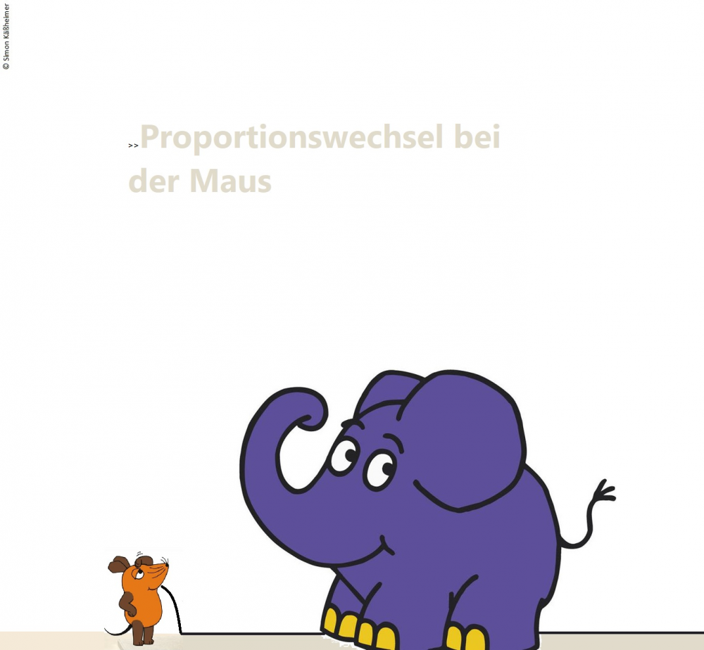 Cartoon: Sensation Mus ääh Maus 1