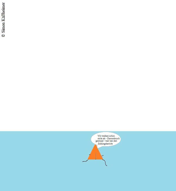 Cartoon: Wetterbericht regenbetreffend 1