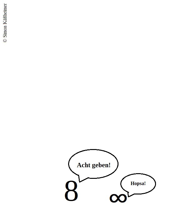 Cartoon: Hopsa und hopsala 1