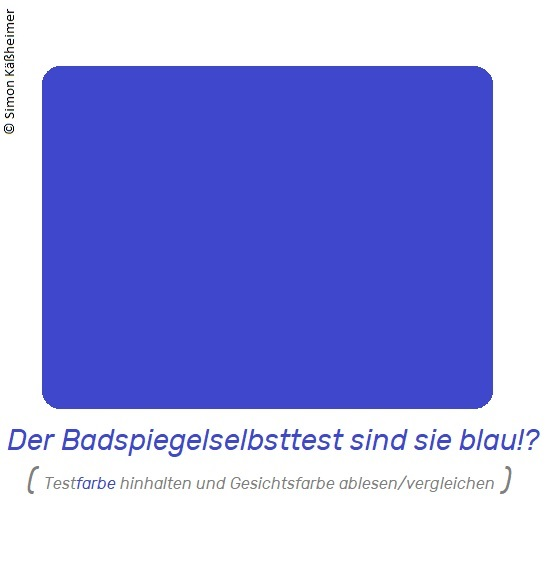 Cartoon: (Schnell-)Selbsttest Alltagsbläue 1