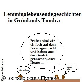 Cartoon: Lemminglebensendegeschichten ... 1