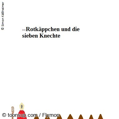 Cartoon: Rotkäppchen ... 1