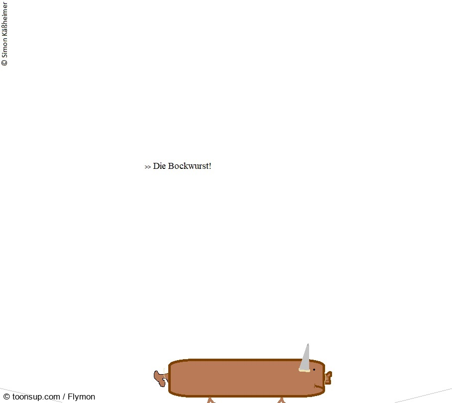Cartoon: Die Bockwurst 1