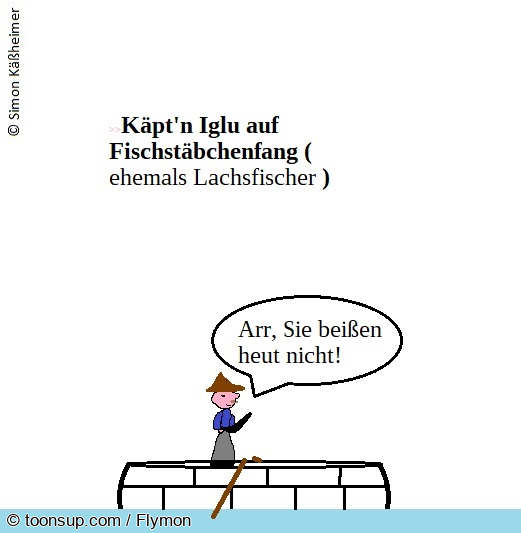 Cartoon: Arbeitsintensive Fischstäbchenikone - oder so oder so ähnlich/es 1