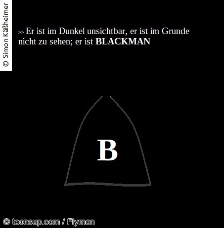 Cartoon: Der dunkle Superheld 1