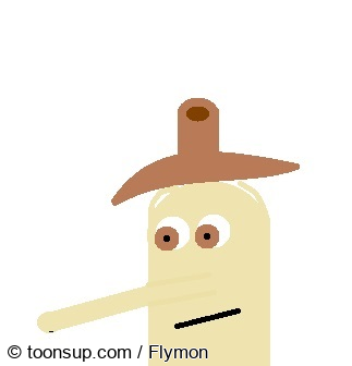 Cartoon: Pinocciocowboy 1