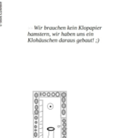 Eintürig, einstöckig - größtenteils dreilagig!