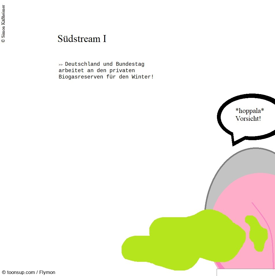 Cartoon: Südstream I 1