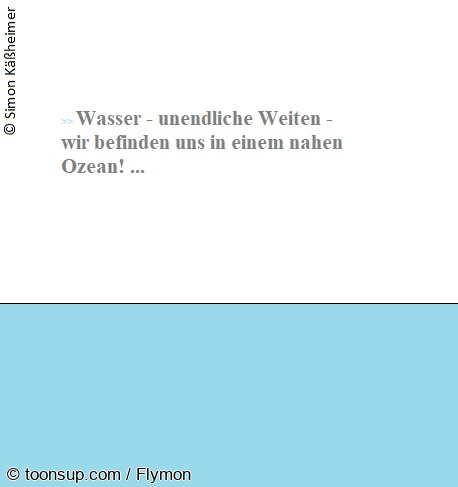 Cartoon: Wasser 1