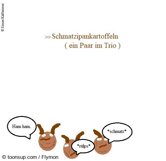 Cartoon: Schmatz schmatz ... 1