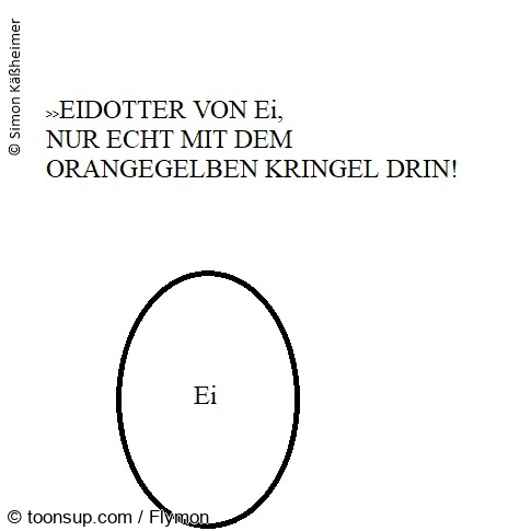 Cartoon: Ei eine Marke 1
