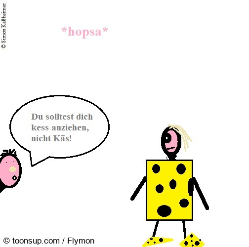 Cartoon: ,,Huch, passiert mal" 1
