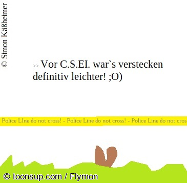 Cartoon: Sieh es Ei 1