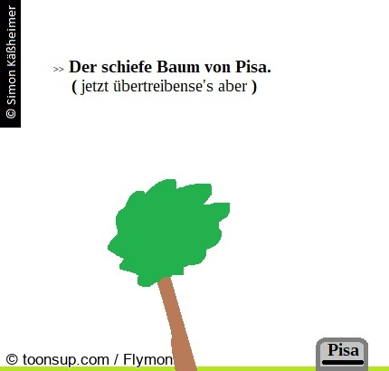 Cartoon: Pisatourismus 1