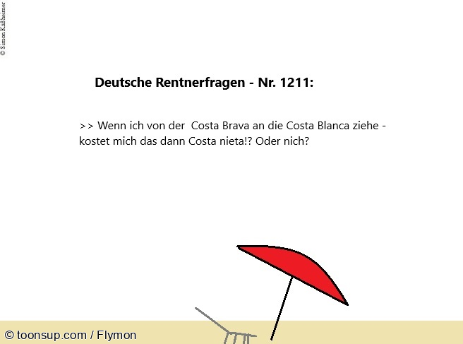 Cartoon: Rentnerfragen 2024 1