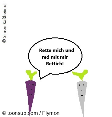 Cartoon: Rettichtreffen 1
