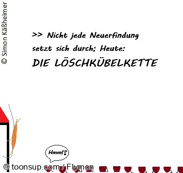 Cartoon: Löschversuche neuer Art 1