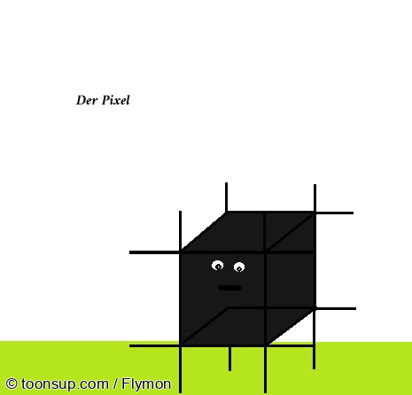 Illustration: In freier Wildbahn/Bildfläche ( auf Rasen ) 1