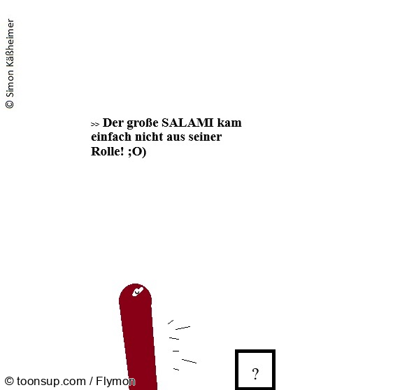 Cartoon: Auch mit Zauberfragekästchen ... 1