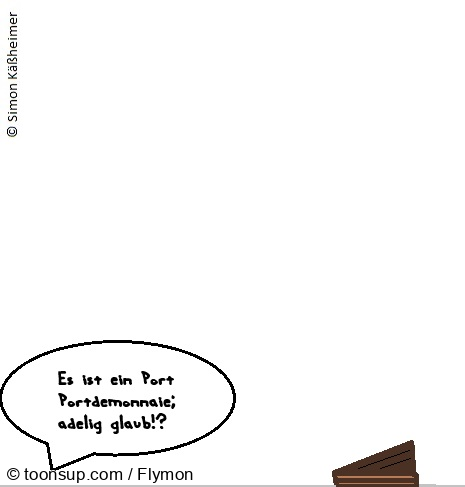 Cartoon: De Monnaie ... 1