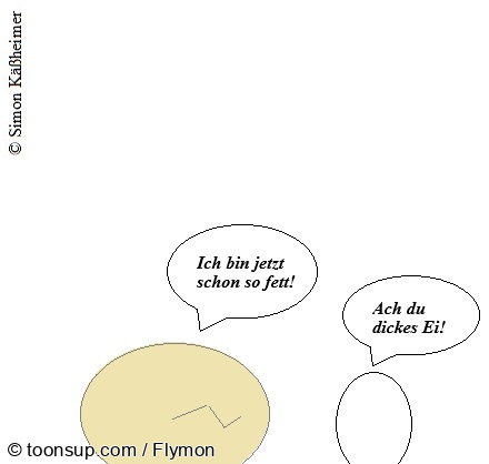 Cartoon: Fett! Hmm. 1