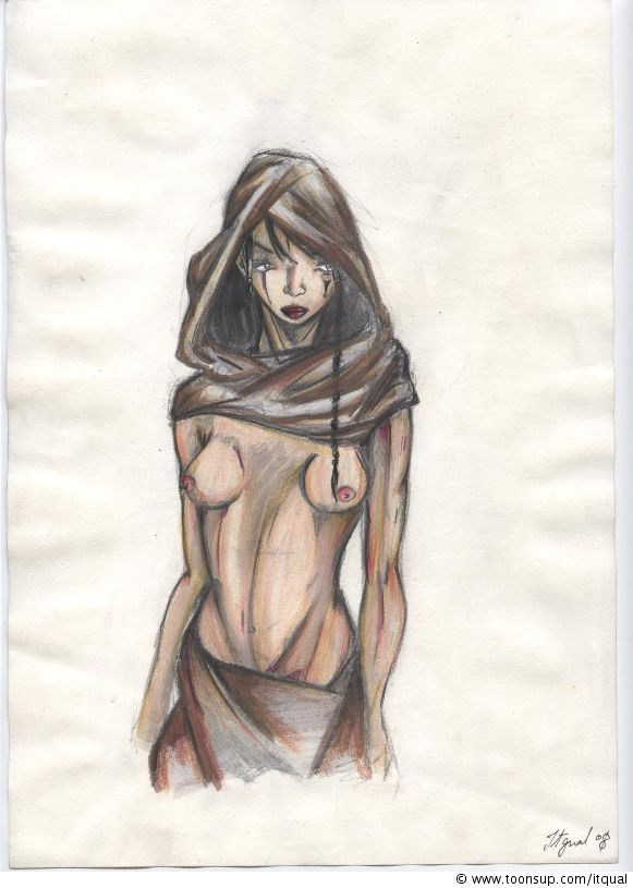 Illustration: das was ich bunt machen sollte XD 1
