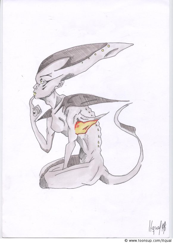 Concept Art / Character Design: Alien 1