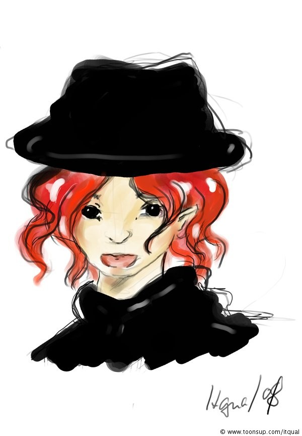 Illustration: sweet girl 1